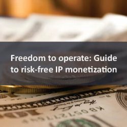 Freedom to operate Guide to risk-free IP monetization