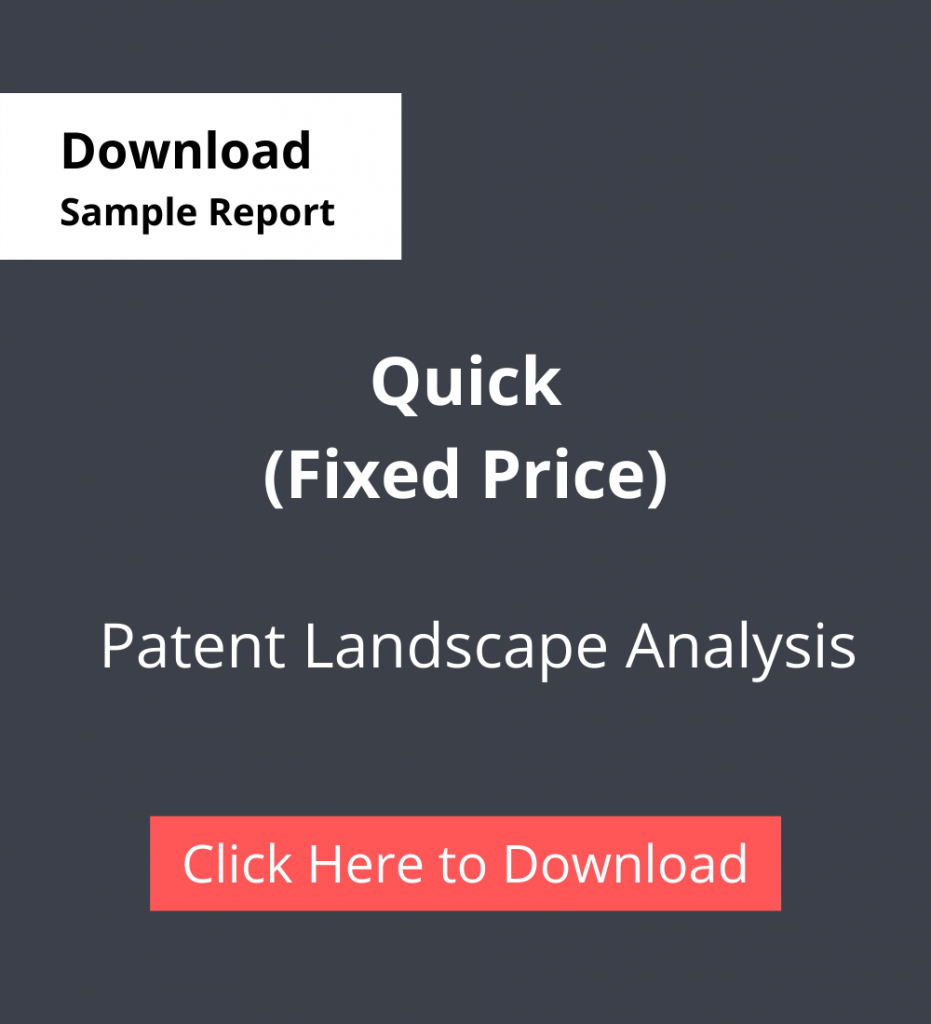 TPSF Sample Report Patent Landscape Analysis Quick (Fixed Price)