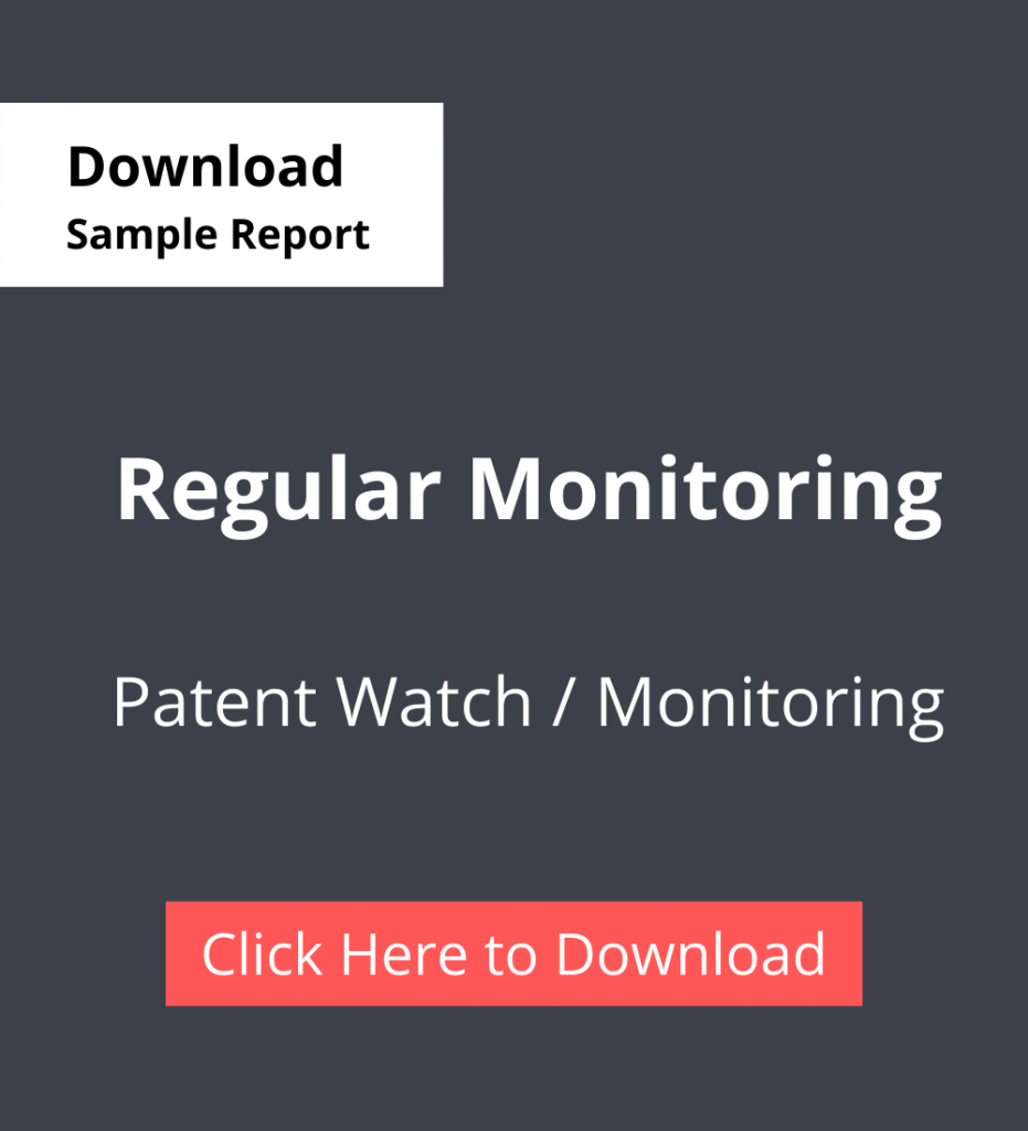 TPSF Sample Report Patent Watch Or Monitoring Regular Monitoring